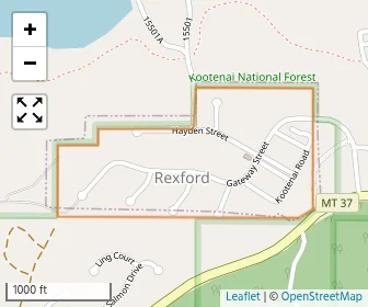 Area schools map