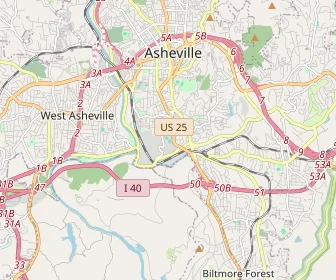 Area schools map