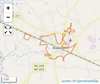 Area schools map