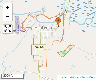 Area schools map