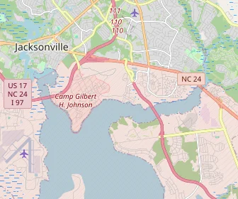 Area schools map