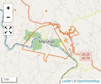 Area schools map