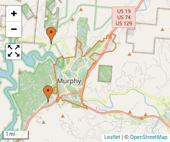 Area schools map