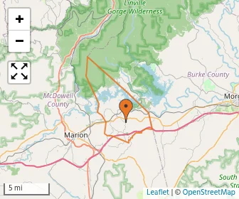 Area schools map