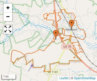 Area schools map