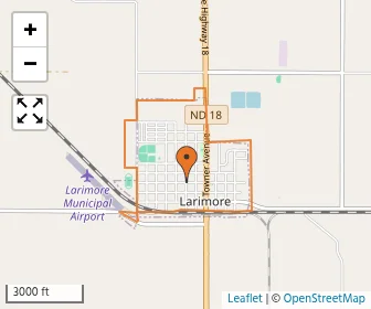 Area schools map
