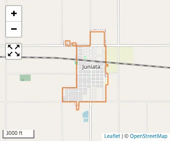 Area schools map