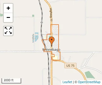 Area schools map