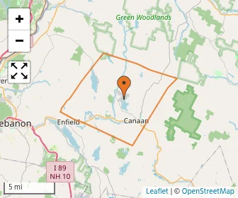 Area schools map