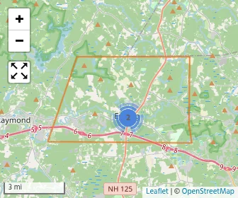 Area schools map