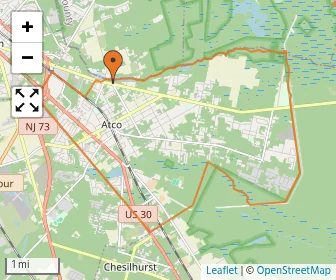 Area schools map