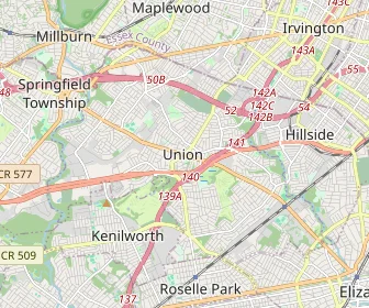 Area schools map