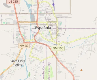 Area schools map