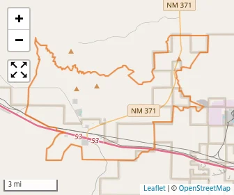 Area schools map
