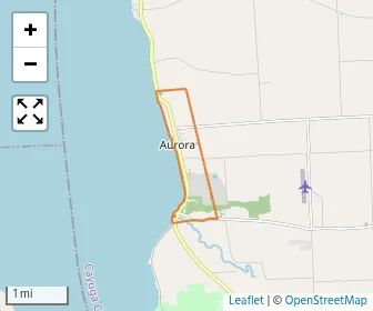 Area schools map