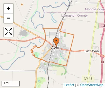 Area schools map