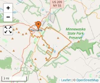Area schools map