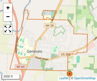 Area schools map
