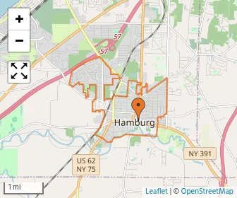 Area schools map
