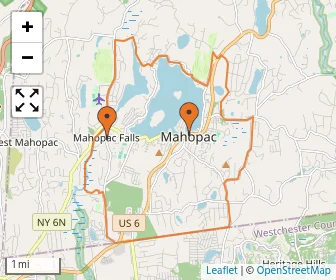 Area schools map