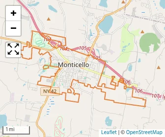 Area schools map
