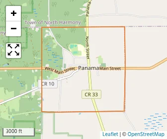 Area schools map