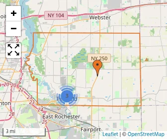 Area schools map