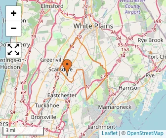 Area schools map