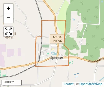 Area schools map