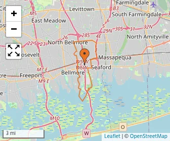 Area schools map