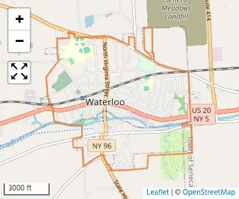 Area schools map