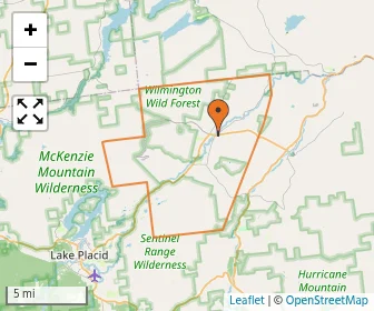 Area schools map