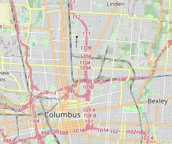 Area schools map