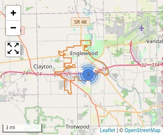 Area schools map