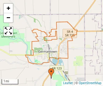 Area schools map