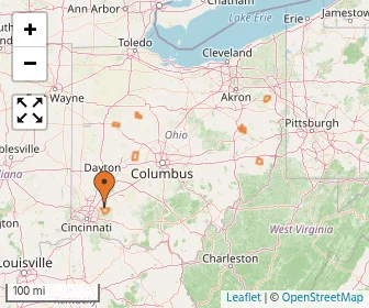 Area schools map