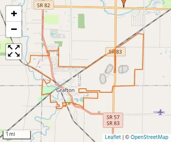 Area schools map