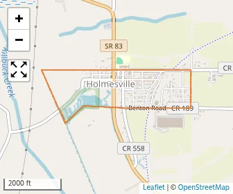 Area schools map