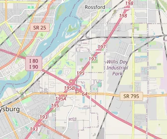 Area schools map