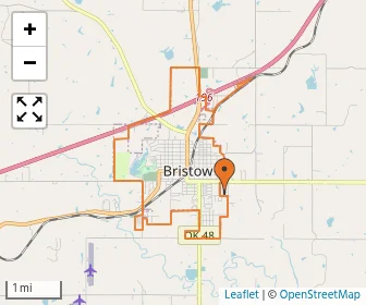 Area schools map