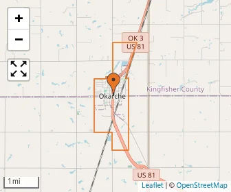 Area schools map