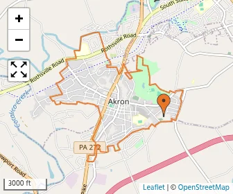 Area schools map