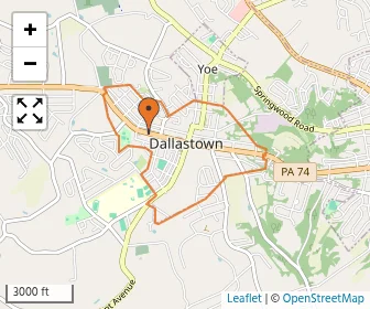 Area schools map