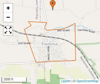 Area schools map