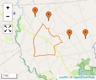 Area schools map