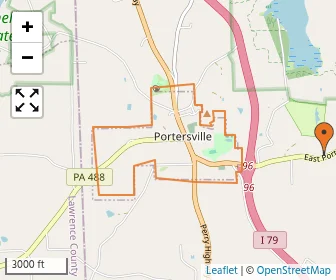 Area schools map