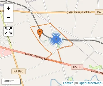 Area schools map