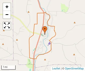 Area schools map
