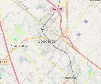 Area schools map