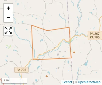 Area schools map